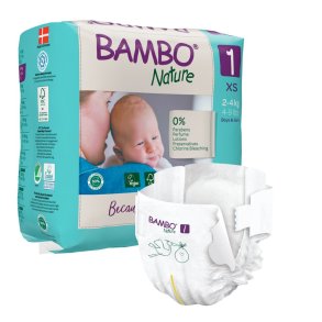 B�rneble, tapeble, milj�m�rket, Bambo Nature, 1, 2-4 kg