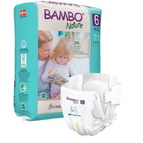 B�rneble, tapeble, milj�m�rket, Bambo Nature, 6, 16+ kg