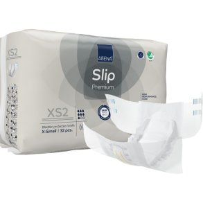 Tapeble, ABENA Slip Premium, XS2, gr� farvekode