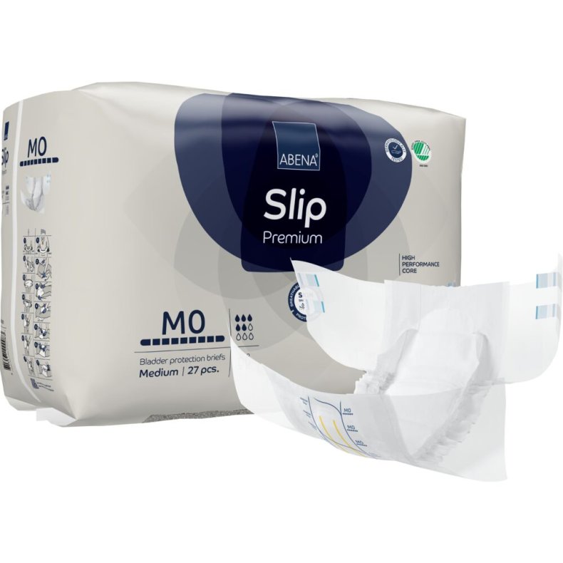 Tapeble, ABENA Slip Premium, M0, bl� farvekode