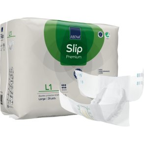 Tapeble, ABENA Slip Premium, L1, gr�n farvekode