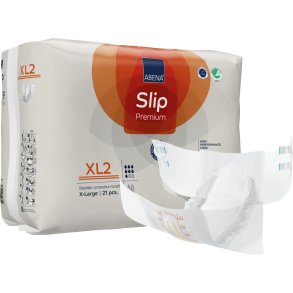 Tapeble, ABENA Slip Premium, XL2, med orange tryk