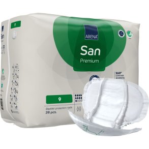 �ben ble, ABENA San Premium, 9, gr�n farvekode