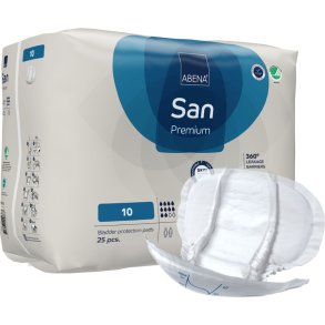 �ben ble, ABENA San Premium, 10, bl� farvekode