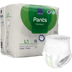 Bukseble, ABENA Pants Premium, L1, gr�n farvekode