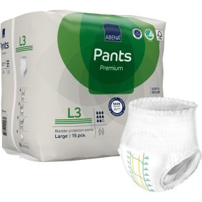 Bukseble, ABENA Pants Premium, L3, gr�n farvekode