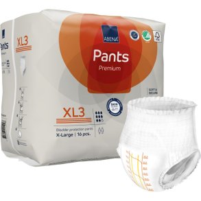Bukseble, ABENA Pants Premium, XL3, orange farvekode