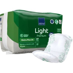 �ben ble, ABENA Light Premium, Extra Plus 3A, gr�n farvekode, med silikonepapir