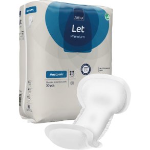 Bind, ABENA Let, Anatomic, hvid, bl� farvekode, med SAP