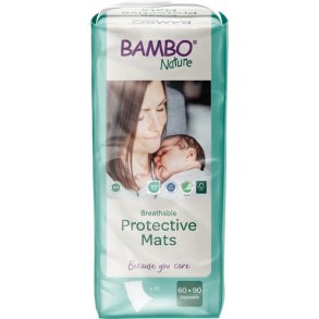 Underlag, Bambo Nature Protective Bed Mats, 60x90cm, med SAP