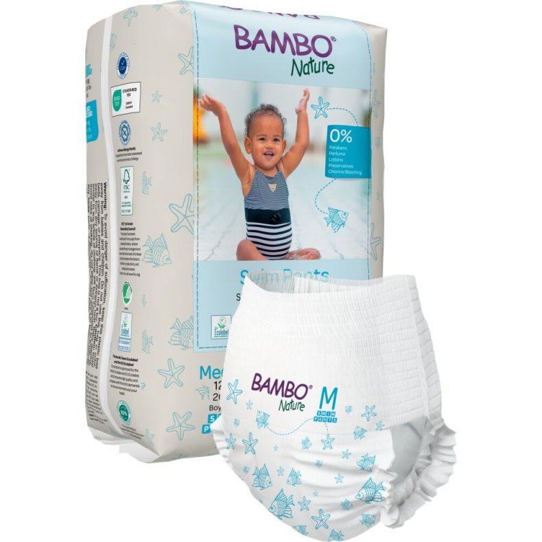 B�rneble, sv�mmeble, Bambo Nature, M, 12+ kg