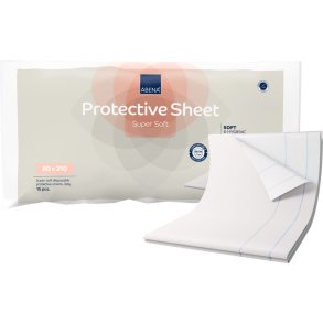 Stiklagen, ABENA Protective Sheet, 2-lags, 80x210cm