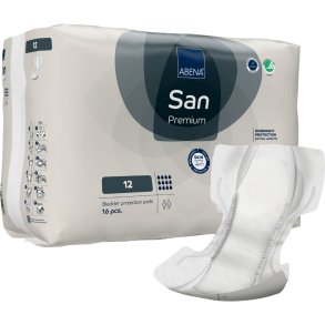 �ben ble, ABENA San Premium, 12, gr� farvekode