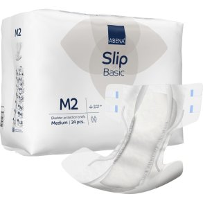 Tapeble, ABENA Slip Basic, M2, bl� farvekode