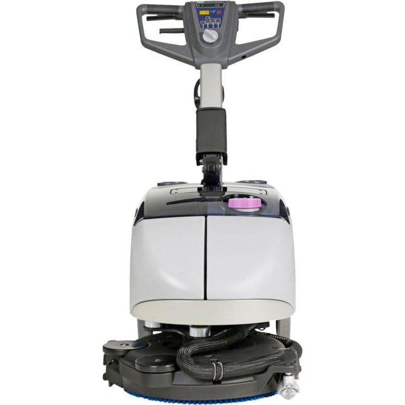 Gulvvasker, Nilfisk, SC351, Lithium-Ion, gr�, 2-rums, walk-behind, 11/11 l, 370 mm *Denne vare tages ikke retur*