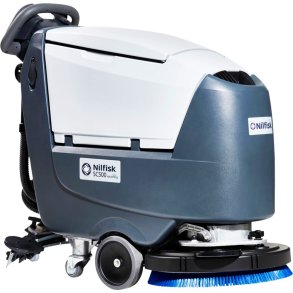 Gulvvasker, Nilfisk, SC500 53 D, Lithium-Ion, gr�, 2-rums, walk-behind, 45/45 l, 530 mm