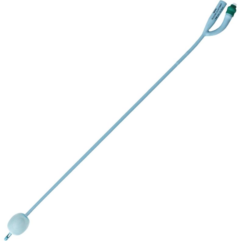 2-vejs foley kateter, Care Flow, nelaton, CH 16, 40cm, 30 ml, standard ballon, silikone belagt *Denne vare tages ikke retur*