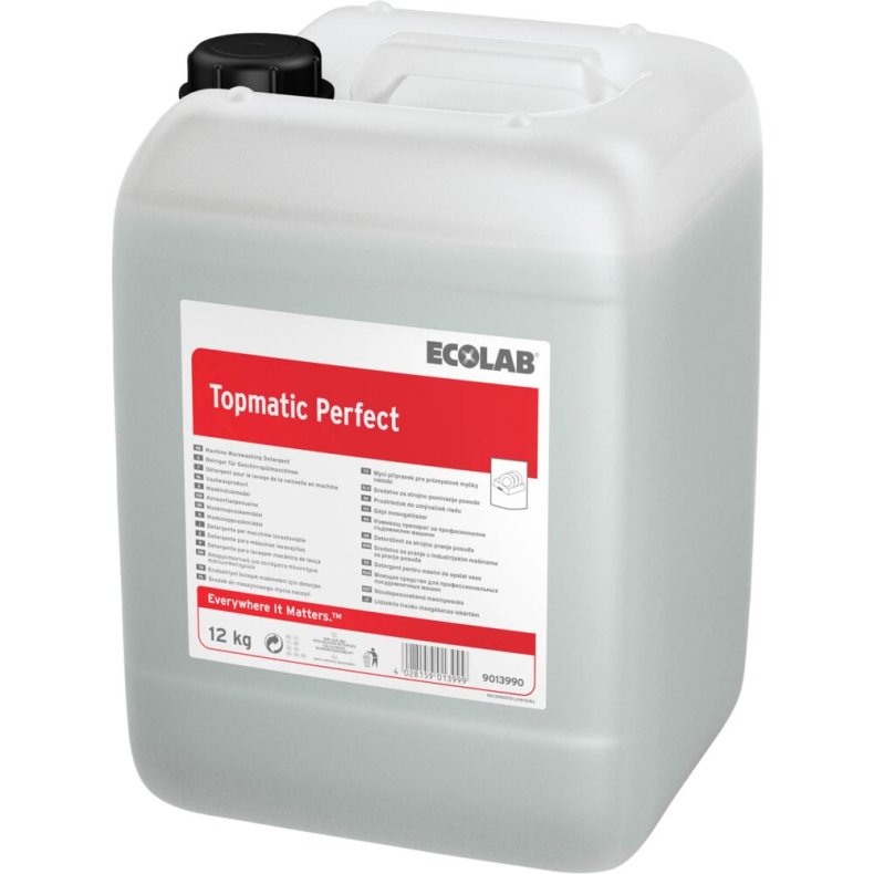 Maskinopvask, Ecolab Topmatic Perfect, 10 l, uden klor