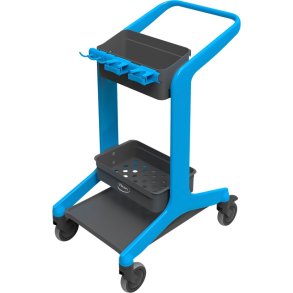 Reng�ringsvogn, Vikan HyGo, 780mm, bl�, usamlet *Denne vare tages ikke retur*