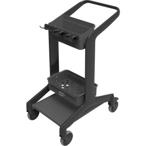 Reng�ringsvogn, Vikan HyGo, 780mm, sort, usamlet *Denne vare tages ikke retur*