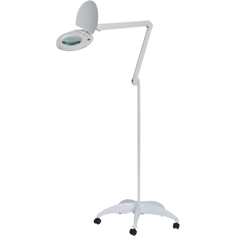 Luplampe, LED forst�rrelses- og lysarmatur, trolleymodel