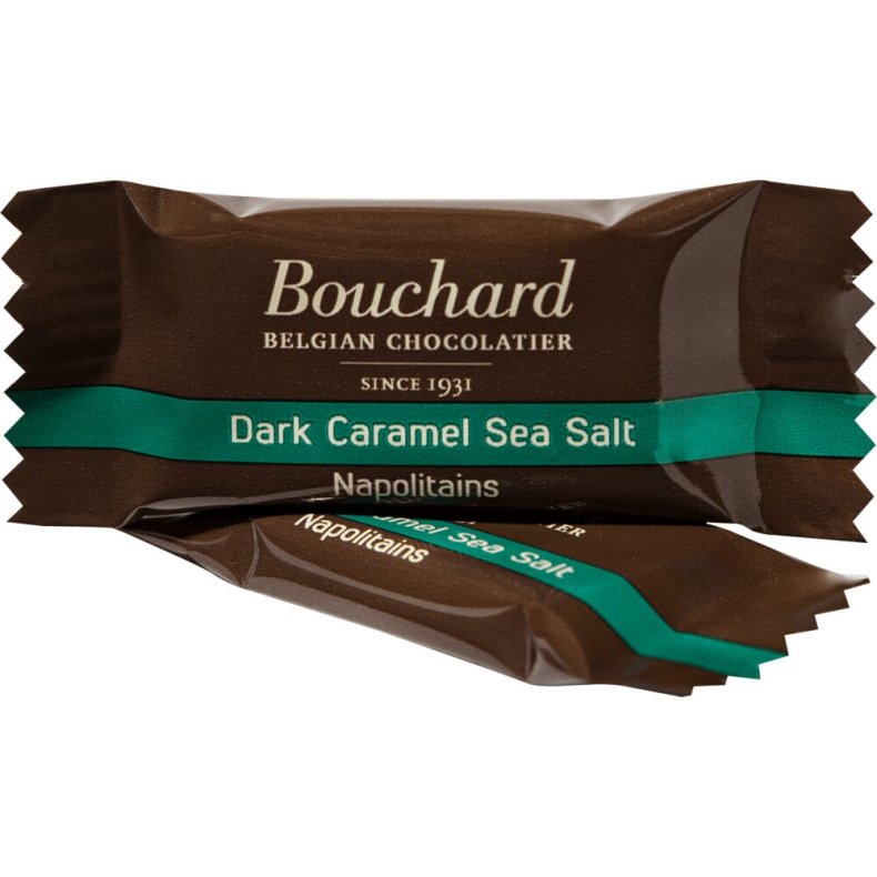 Chokolade, Bouchard, m�rk karamel havsalt, 5 g