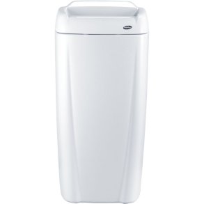 Affaldsspand, Hagleitner, hvid, plast, 45 l, vacuum, forberedt til v�gmontering inkl. materiale