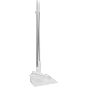 Fejebakkes�t, Vikan, hvid, aluminium/polyester/PP, med langt skaft og kost, medium *Denne vare tages ikke retur*