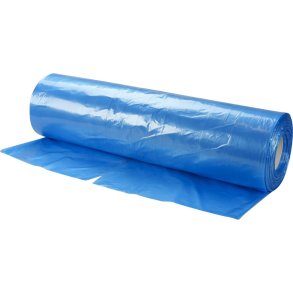 Foringspose, C-fold, bl�, LDPE/virgin, 1300/525x2000mm, Pallepose *Denne vare tages ikke retur*