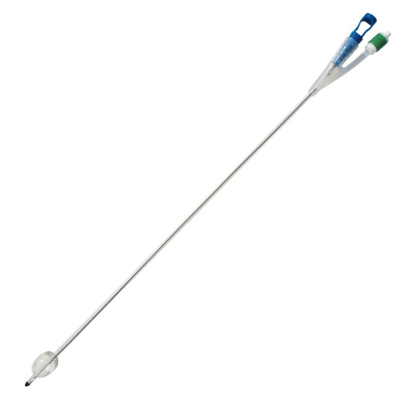 2-vejs foley kateter, Care Flow, nelaton, CH 10, 33cm, 3 ml, integreret ballon, med guidewire *Denne vare tages ikke retur*