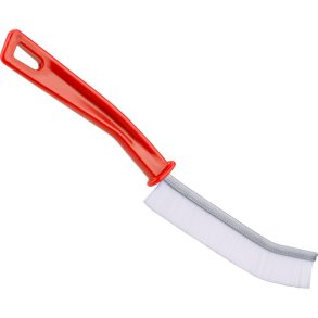 Sanitetsb�rste, 21cm, r�d, polyester/PP/rustfrit st�l