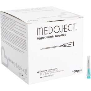 Kanyle, Medoject, mintbl�, 21G, 1 5/8*, 0,8x16mm, steril, engangs *Denne vare tages ikke retur*