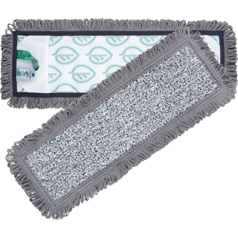 Heavy scrub moppe, ABENA Puri-Line, gr�, 40 cm, lommer, 50% genanvendt *Denne vare tages ikke retur*