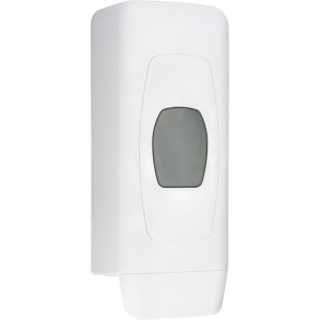 Dispenser, Classic Recycled, 1000 ml, hvid, plast, til p�fyldning af flydende s�be og desinfektion