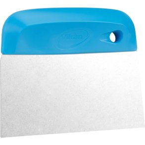 H�ndskraber, Vikan, 14,6x3x11,5cm, bl�, PP/rustfrit st�l, 14.6 cm *Denne vare tages ikke retur*