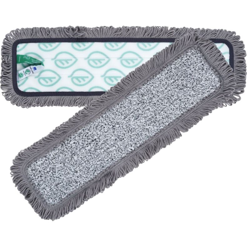 Heavy scrub moppe, ABENA Puri-Line, gr�, mikrofiber, 40 cm, 50% genanvendt