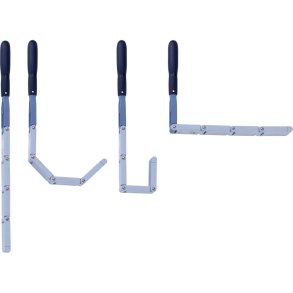 Holder til interi�rh�ndmoppe, Vileda MultiDuster Maxi, 67x5,5x3cm, gr�, PA/POM/PP, CE, KAT5 *Denne vare tages ikke retur*