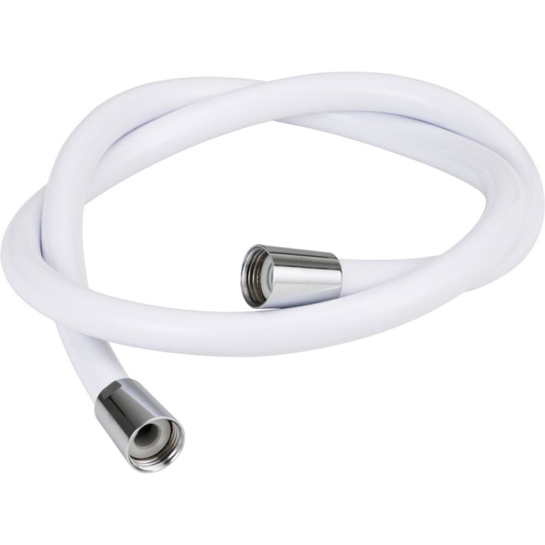Bruseslange, T-Safe, 200cm, hvid, antimikrobiel