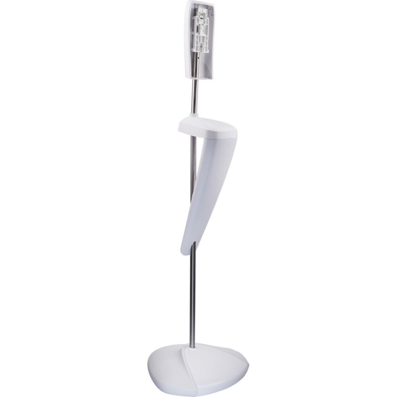 Stander, Hagleitner, 38,8x37,9x130,8cm, hvid, plast/st�l, til Hagleitner desinfektions dispenser