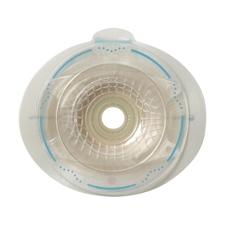 Stomiplade, SenSura Mio Flex, 50 mm, 15-40 mm, 2-dels, konveks bl�d, opklipbar
