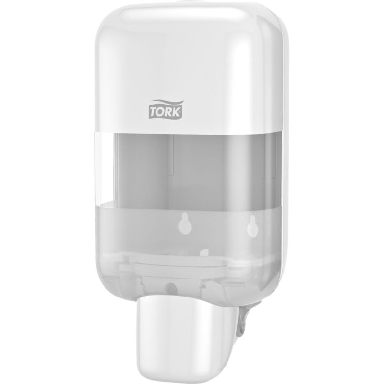 Dispenser, Tork S5 Mini, 525 ml, hvid, plast, til desinfektions- og s�be refill