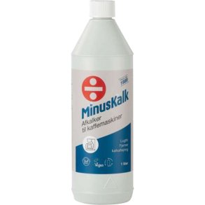 Maskinafkalker, Minuskalk, 1 l, til husholdningsmaskine, uden farve og parfume