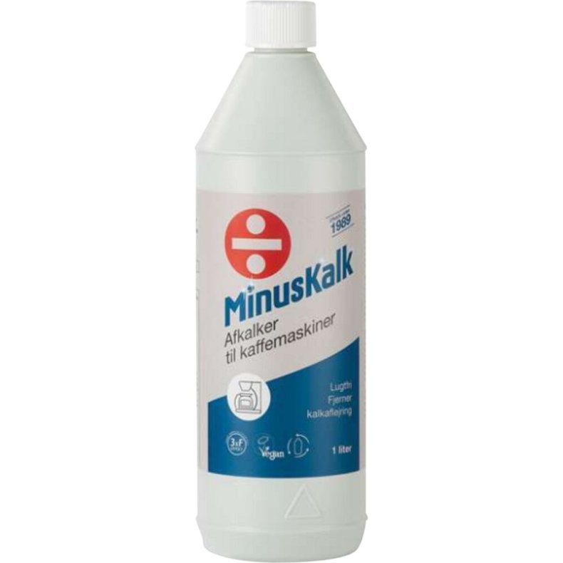 Maskinafkalker, Minuskalk, 1 l, til husholdningsmaskine, uden farve og parfume