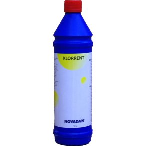 Klorreng�ring, Novadan Klorrent, 1 l, uden farve og parfume