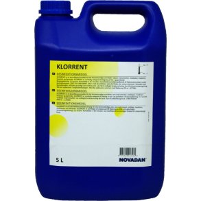 Klorreng�ring, Novadan Klorrent, 5 l, uden farve og parfume