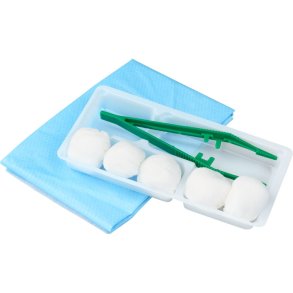 Skiftes�t, ABENA, med plastpincet, steril *Denne vare tages ikke retur*