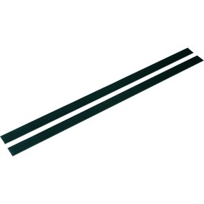 Udskiftningslister til fremf�rer, Vikan, sort, PA/PVC, til 25 cm fremf�rer *Denne vare tages ikke retur*