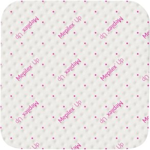 Skumbandage, Mepilex UP, 20x10cm, m/silikonekontaktlag, u/kl�b, latexfri, steril, engangs *Denne vare tages ikke retur*