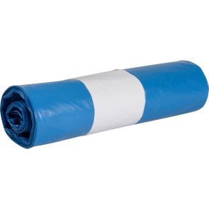 S�kko-Boy s�k, bl�, LDPE/genanvendt, 42x94cm, 2-i-1, til opdeling af 60 l S�kko-Boy stativ