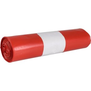 S�kko-Boy s�k, r�d, LDPE/genanvendt, 42x94cm, 2-i-1, til opdeling af 60 l S�kko-Boy stativ